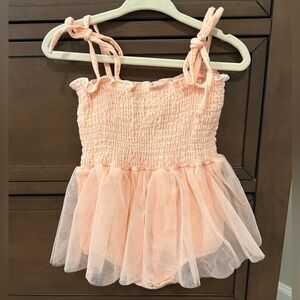 Infant one piece with tutu